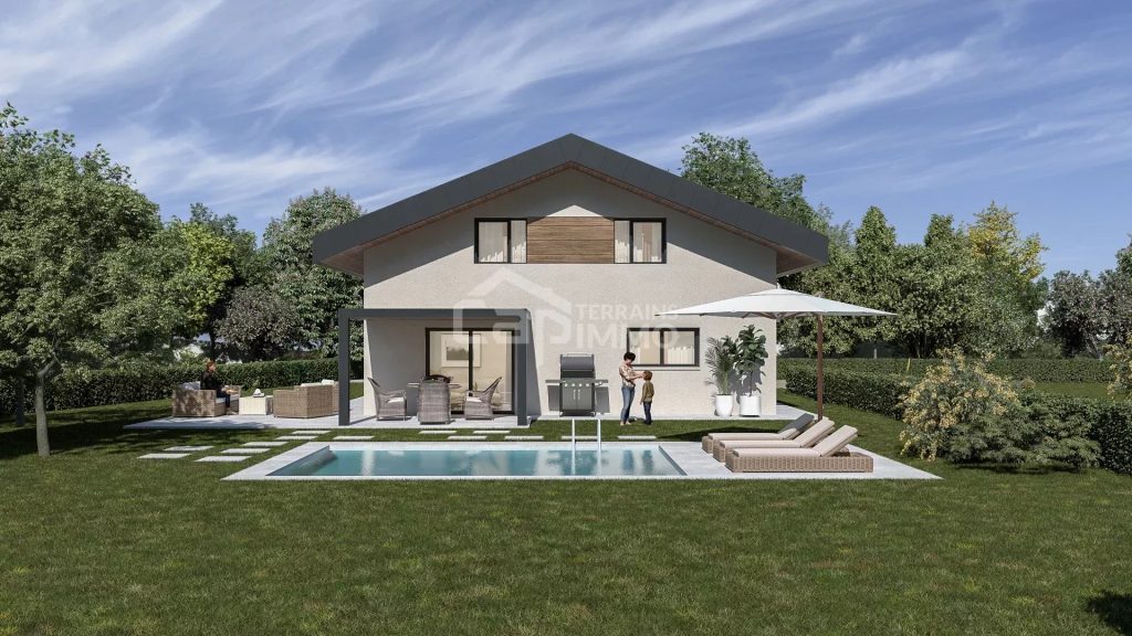 Programme neuf 3 maisons individuelles – 600 m² de terrain