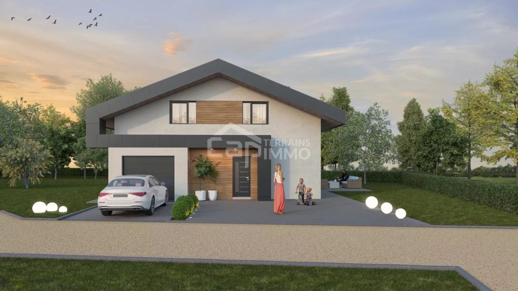 Programme neuf 3 maisons individuelles – 600 m² de terrain