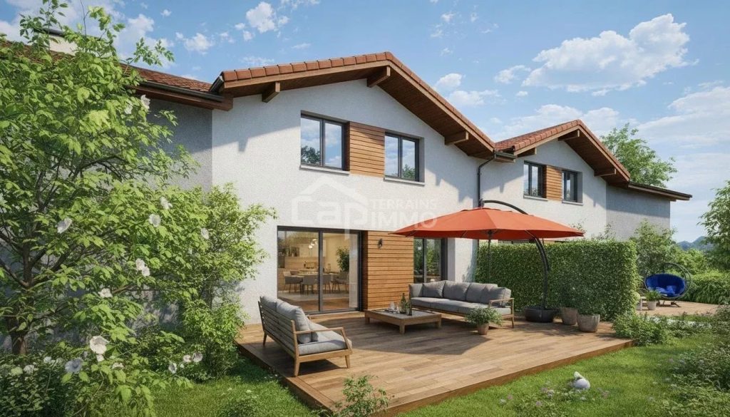 Natura NANGY – 4 maisons jumelées neuves 96 à 133 m²